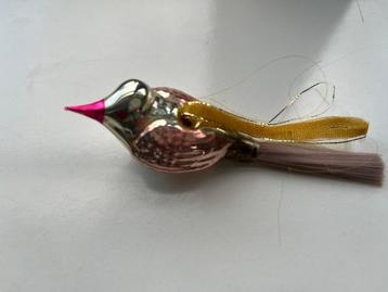 Oude kerstbal vogeltje beschikbaar voor biedingen