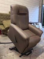 Vermeiren Sta-op Stoel - Nette Staat, Huis en Inrichting, Fauteuils, Ophalen, Gebruikt, Leer, 75 tot 100 cm