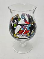 # Duvel Glas Manuel Seikritt FAKE Editie, Verzamelen, Glas en Borrelglaasjes, Ophalen of Verzenden, Zo goed als nieuw, Bierglas