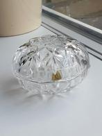Mooie Vintage Kristallen Sieraden/Bonbon/Zeep Doosje – RCR, Antiek en Kunst, Verzenden