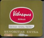 Sigaren blikje velasques ribas ( leeg), Verzamelen, Blikken, Ophalen of Verzenden, Gebruikt, Overige