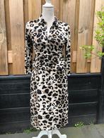 *Uta Raasch* (Peter Hahn) Gaaf midi Jurk mt 36 Izgst!, Bruin, Verzenden, Zo goed als nieuw, Maat 36 (S)