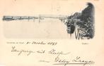 Zutphen 1899 Spoorbrug o/d IJssel Kade met schepen, Verzenden, Voor 1920, Gelopen, Gelderland