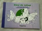Happinez Kleur de Natuur Kleurboek, Ophalen of Verzenden, Zo goed als nieuw