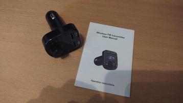 Merkloos bluetooth fm transmitter beschikbaar voor biedingen