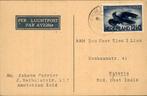 Nederlands Indië - Luchtpost - 1945, Ophalen of Verzenden, Briefkaart