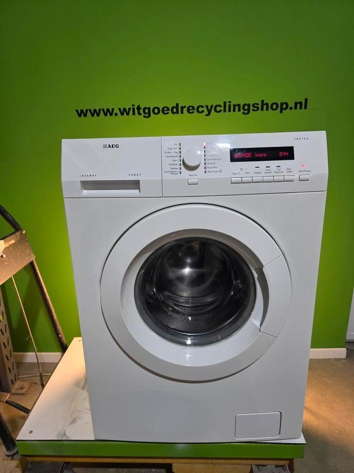 AEG LAVAMAT PROTEX CARAT 1400RPM 8KG REFURBISHED, Witgoed en Apparatuur, Wasmachines, Zo goed als nieuw, Voorlader, 8 tot 10 kg