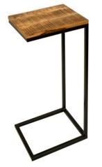 Bijzettafel, Ophalen, Minder dan 55 cm, Vierkant, Nieuw