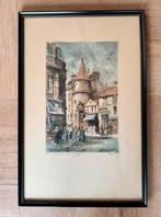 Ingekleurde ets van Parijs, Ophalen of Verzenden