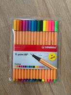 Stabilo 15 fineliners 0.4mm, Ophalen of Verzenden, Zo goed als nieuw