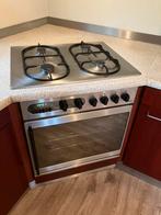 Inbouw kookplaat met oven, Witgoed en Apparatuur, Kookplaten, Ophalen, Gebruikt, 4 kookzones, Inbouw