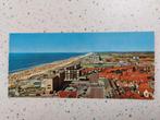 Zandvoort, strand, boulevard, 3 x panorama kaart., 1960 tot 1980, Ongelopen, Ophalen of Verzenden
