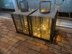 2 grote windlichten, Tuin en Terras, Ophalen, Zo goed als nieuw