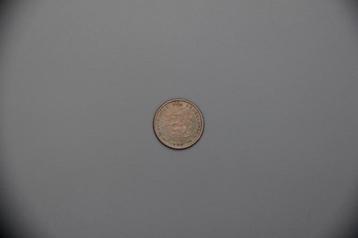 Halve cent munt 1936 beschikbaar voor biedingen