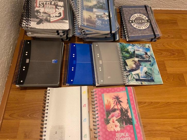 21 Handige schriften kladblok met tabbladen, Diversen, Schrijfwaren, Zo goed als nieuw, Ophalen of Verzenden