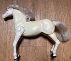Barbie paard M.I.I. 1983 wit schimmel bewegende benen Dallas, Ophalen, Zo goed als nieuw