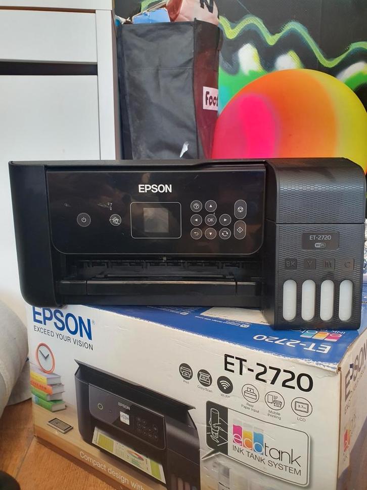 Epson ET-2720 EcoTank ook voor Tattoostencil- Nieuw in doos!, Computers en Software, Printers, Nieuw, Ophalen of Verzenden