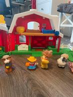 Fisher-Price Little People Boerderij en garage, Kinderen en Baby's, Speelgoed | Fisher-Price, Ophalen of Verzenden, Gebruikt, Speelset