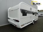 Hobby De Luxe 545 KMF Model 2026, Bekl. Zesto, Caravans en Kamperen, Caravans, Schokbreker, Hobby, Bedrijf, Treinzit