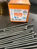 Schroeven Heco 6x150mm, Doe-het-zelf en Verbouw, IJzerwaren en Bevestigingsmiddelen, Ophalen, Zo goed als nieuw, Schroeven