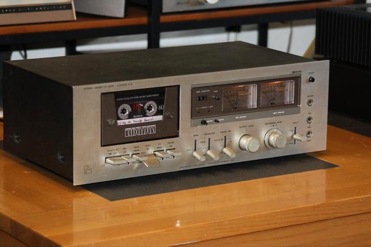 Luxman K-5 cassette deck, Audio, Tv en Foto, Cassettedecks, Enkel, Overige merken, Ophalen of Verzenden