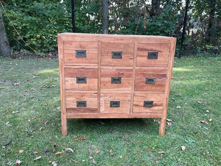 Ladekastje, Huis en Inrichting, Kasten | Ladekasten, Gebruikt, Minder dan 100 cm, 50 tot 100 cm, 25 tot 50 cm, Overige houtsoorten