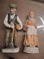 man en vrouw porseleinen beeldjes, Ophalen of Verzenden