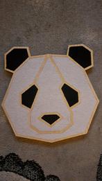 Panda Wanddecoratie Hout & Stof - Nieuw, Ophalen of Verzenden, Nieuw