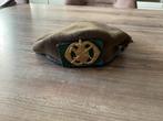 Baret Landmacht 1985 “ geneeskundige troepen”, Ophalen of Verzenden, Landmacht, Nederland, Helm of Baret