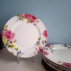 Valerie 'Misty Rose', 6 dinerborden, Antiek en Kunst, Antiek | Servies los, Ophalen of Verzenden