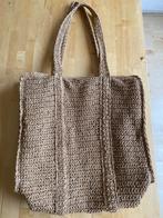 Pull and Bear Raffia Shopper met rits uit rookvrij huis zgan, Sieraden, Tassen en Uiterlijk, Tassen | Damestassen, Ophalen of Verzenden