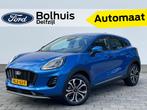 Ford Puma EcoBoost 125PK Hybrid Titanium | NW Model! |Camera, Lichtsensor, Zwart, Blauw, Origineel Nederlands