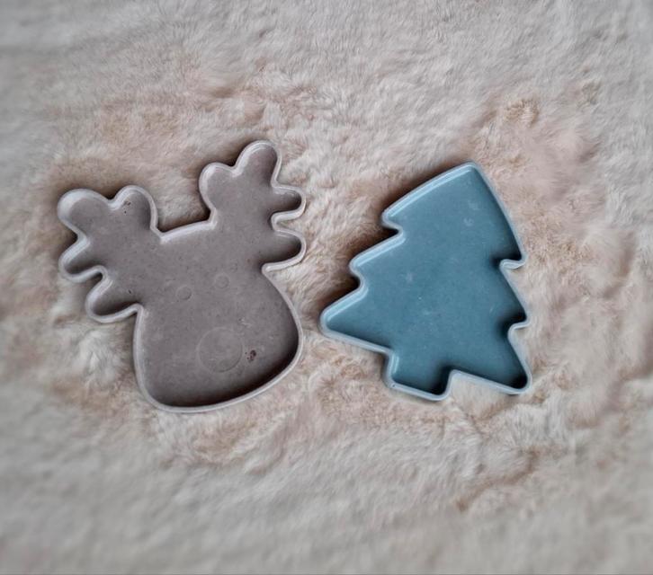 Kerst serveerbordjes | Kerst decoratie | Kerst servies, Diversen, Kerst, Zo goed als nieuw, Ophalen of Verzenden