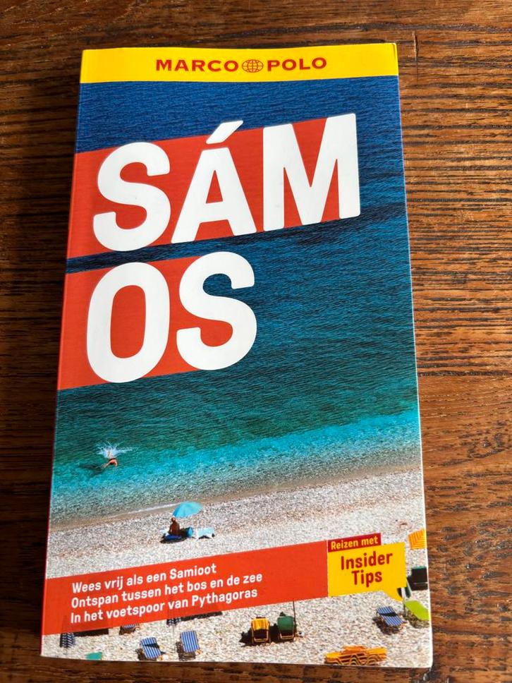 Als nieuw: Marco Polo Samos Reisgids met wegenkaart, Boeken, Reisgidsen, Zo goed als nieuw, Reisgids of -boek, Europa, Marco Polo