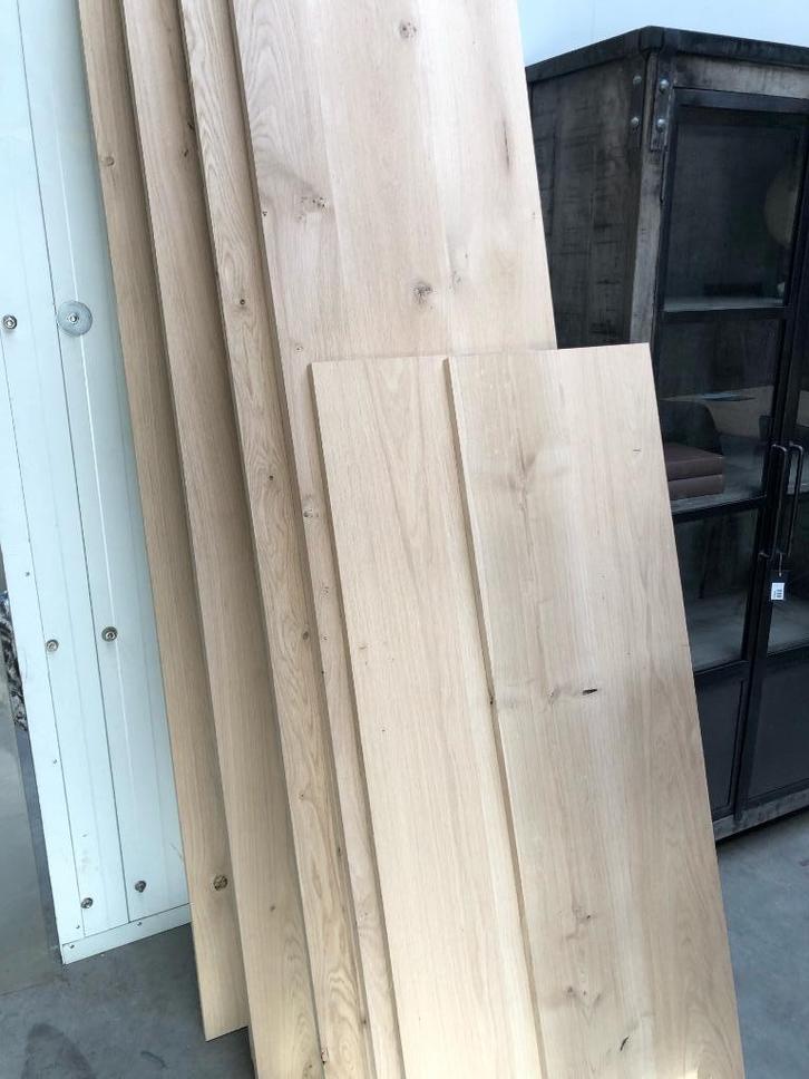Eiken Panelen | Meubelpanelen | Planken | Maatwerk, Doe-het-zelf en Verbouw, Platen en Panelen, Nieuw, Hout, Minder dan 20 mm