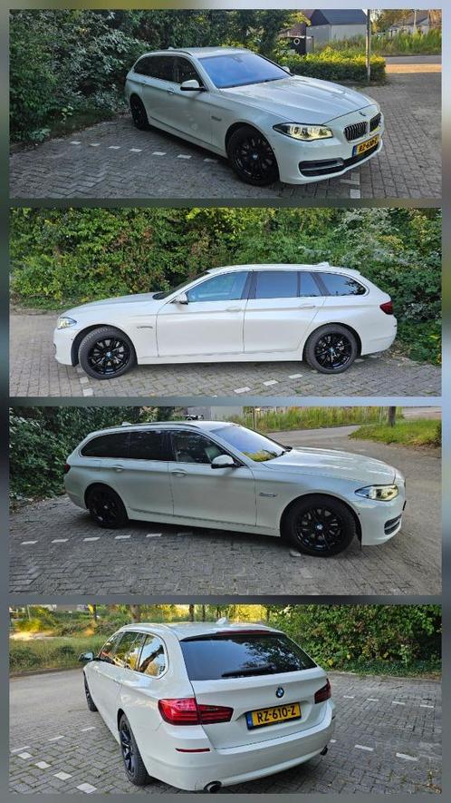 BMW 5-Serie 535i Xdrive 306pk Aut. 2014 Wit, Auto's, BMW, Particulier, 5-Serie, 360° camera, 4x4, ABS, Achteruitrijcamera, Adaptieve lichten