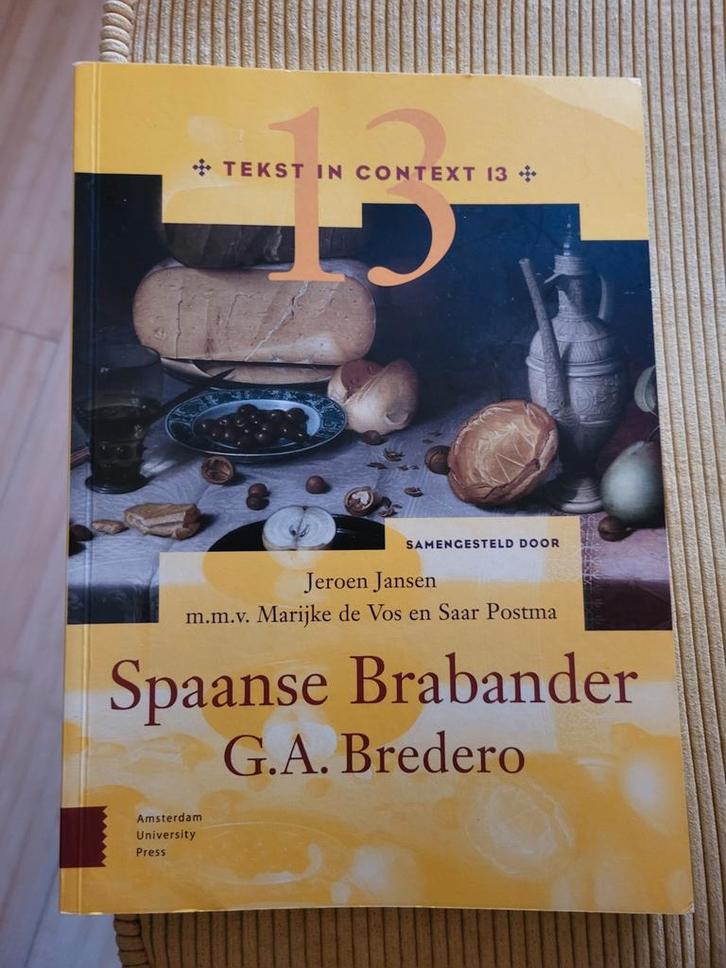 Tekst in Context 13 - Spaanse Brabander, Boeken, Literatuur, Gelezen, Ophalen of Verzenden