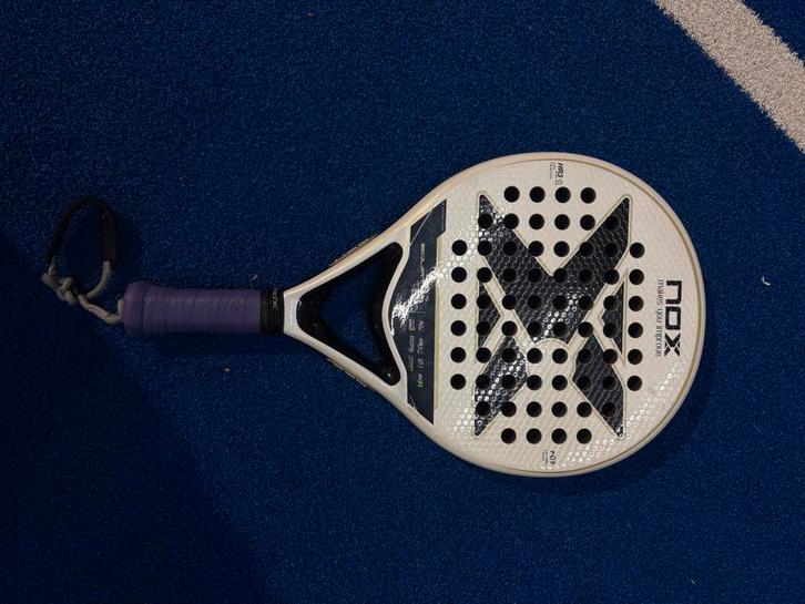 NOX Equation Advanced | Padelracket | 1x mee gespeeld, Sport en Fitness, Padel, Zo goed als nieuw, Ophalen