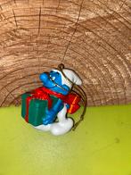 Smurfen kerst smurf met kado, Verzamelen, Smurfen, Ophalen of Verzenden, Zo goed als nieuw, Verschillende Smurfen