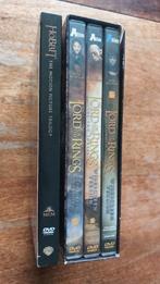 Lord of the rings + the hobbit trilogy, Vanaf 12 jaar, Ophalen of Verzenden, Gebruikt, Boxset