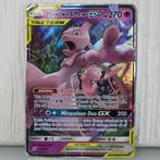 Pokémon Mewtwo & Mew GX Unified Minds 71/236, Ophalen of Verzenden, Zo goed als nieuw, Losse kaart, Foil