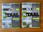 STAAL Spelling Werkboeken 7A & 7B, Verzenden, Zo goed als nieuw, Overige niveaus, Nederlands