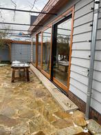 8 Schellevis bloktrede crème 15x100x40 cm, Tuin en Terras, Tegels en Klinkers, Ophalen, Gebruikt, Overige typen, Minder dan 5 m²