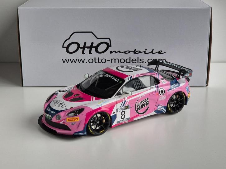 1:18 Ottomobile Alpine A110 GT4 #8 Speed Car, Hobby en Vrije tijd, Modelauto's | 1:18, Zo goed als nieuw, Auto, OttOMobile, Ophalen of Verzenden