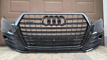 Voorbumper Audi Q7 4M0 S-LINE Origineel Bumper PDC KLS Zwart beschikbaar voor biedingen