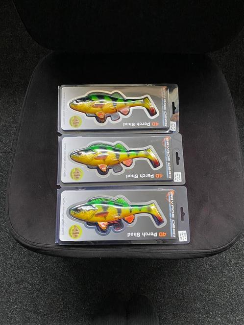 NIEUW Savage Gear line thru perch firetiger 20cm 100gr, Watersport en Boten, Hengelsport | Roofvissen, Nieuw, Overige typen, Ophalen of Verzenden