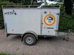 gesloten (surf) aanhanger ongeremd 750kg (Hapert), Auto diversen, Aanhangers en Bagagewagens, Ophalen, Gebruikt