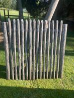 Poort schapenhek kastanhjehout 100x100 cm, Tuin en Terras, Ophalen of Verzenden, Zo goed als nieuw, Hout, Tuinhek