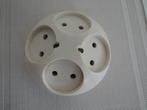 Ouderwets stopcontact / splitter voor vier stekkers, Doe-het-zelf en Verbouw, Elektra en Kabels, Ophalen of Verzenden, Zo goed als nieuw