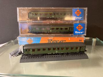 Roco Eilzugwagen, DB periode IV, 3 stuks beschikbaar voor biedingen